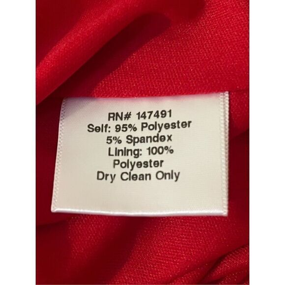 Katie May Red Lipstick Sleeves Cutout Body-con Romantic Sexy midi Dress Sz 14 NW - Picture 5 of 6